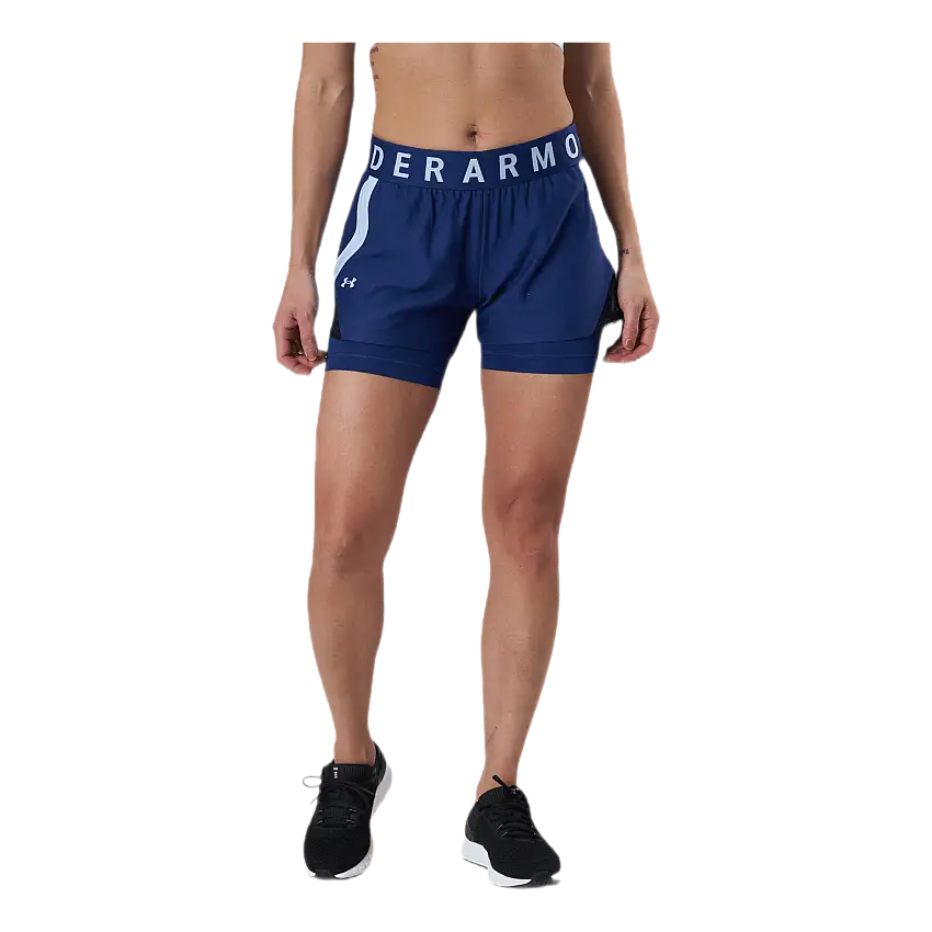 Play Up 2-in-1 Shorts Blue