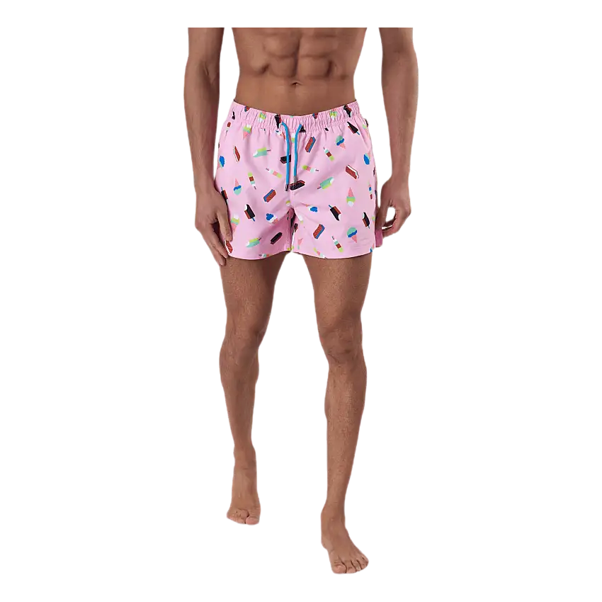 Ice Cream Swimshorts Pink