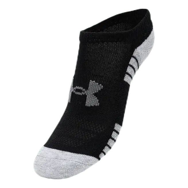 3-Pack Heatgear No Show Jr Black