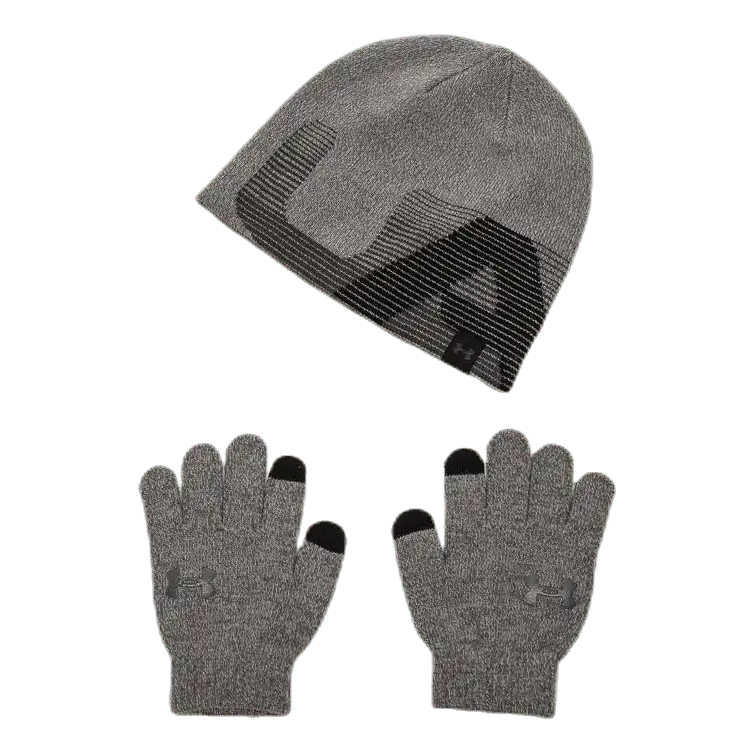 Beanie/Glove Combo Junior Grey