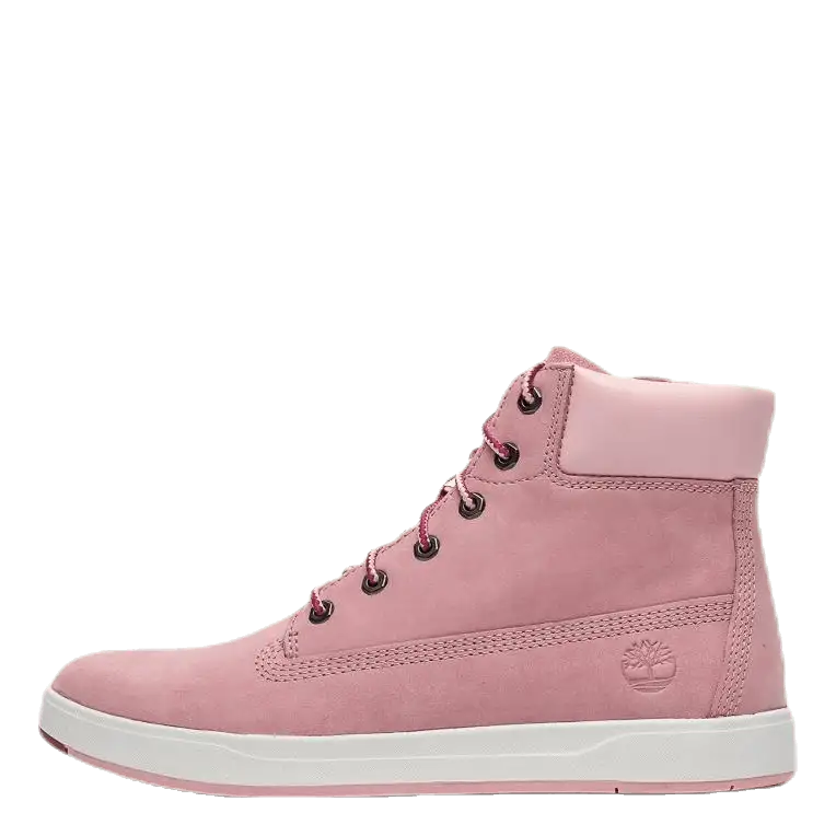 Davis Square 6" Nubuck Youth Pink