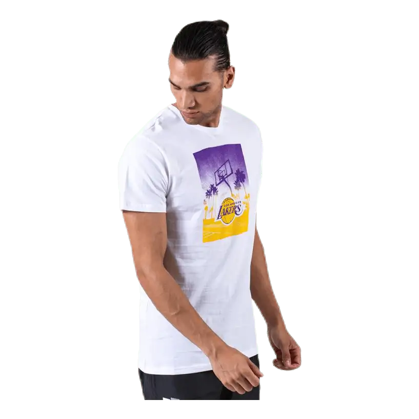 NBA Photo Print Tee Loslak White