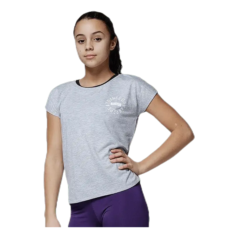 Jr Ariana Dance Tee Grey