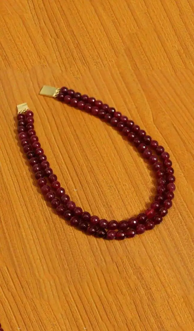 Red ruby    necklaces