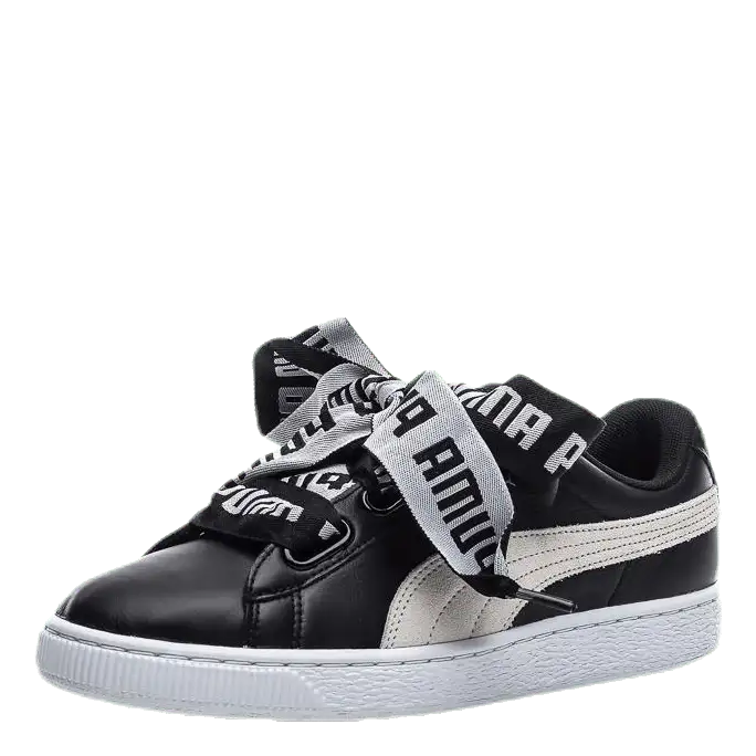 Basket Heart DE White/Black