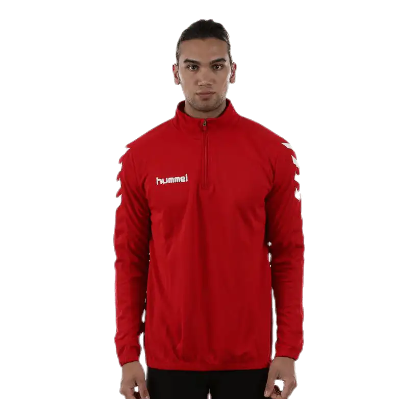 Core 1/2 Zip Sweat Red