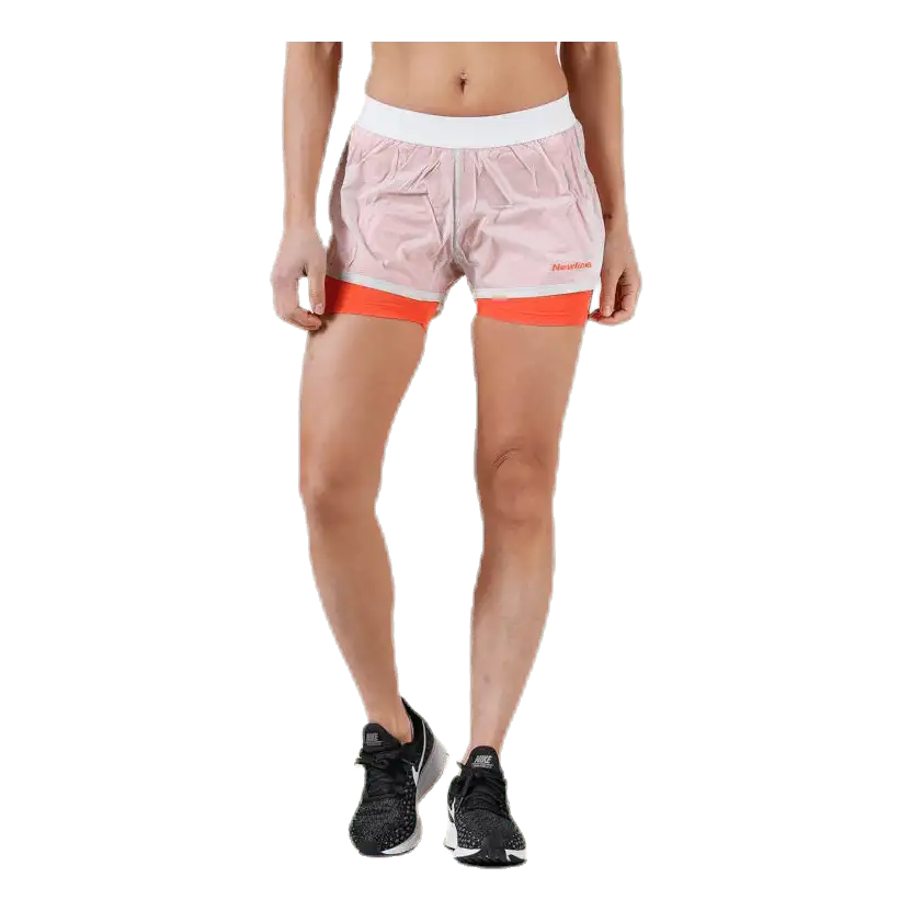 Black 2-Lay Shorts Blue