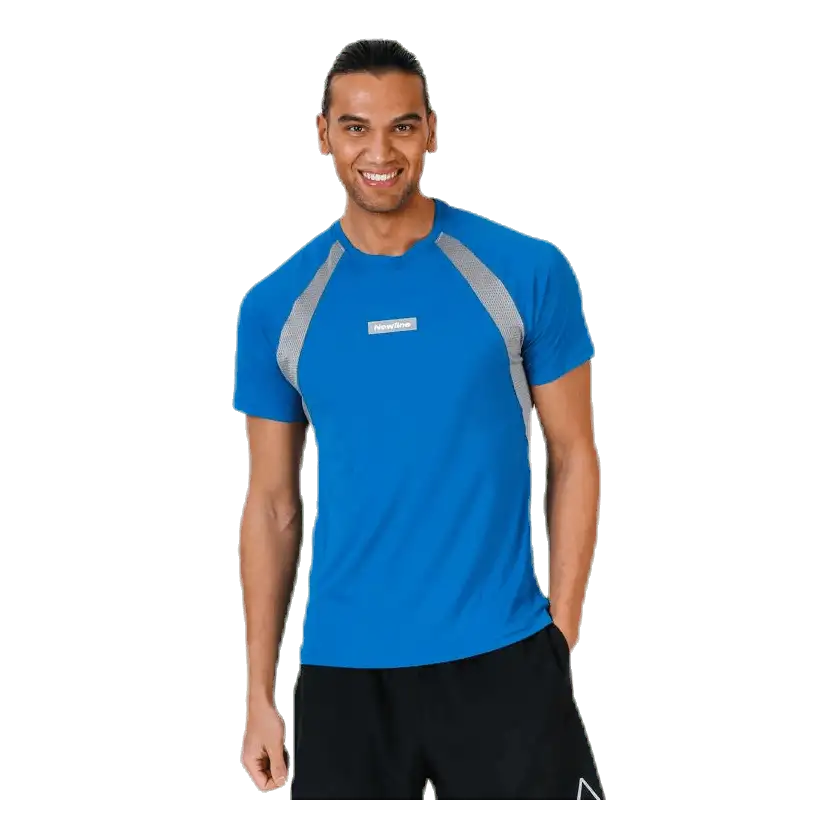 Black Feather Tee Blue