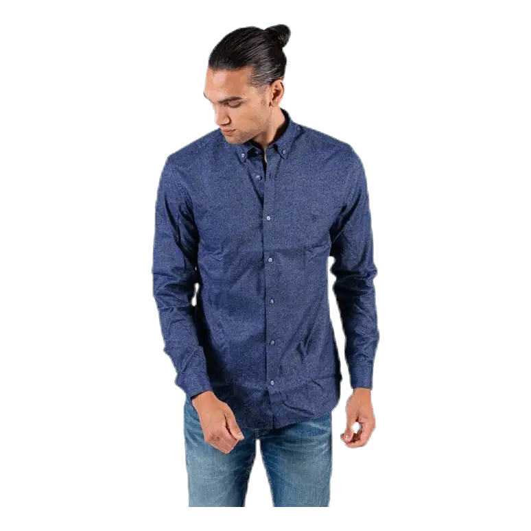 Logo Twist Shirt L/S Blue