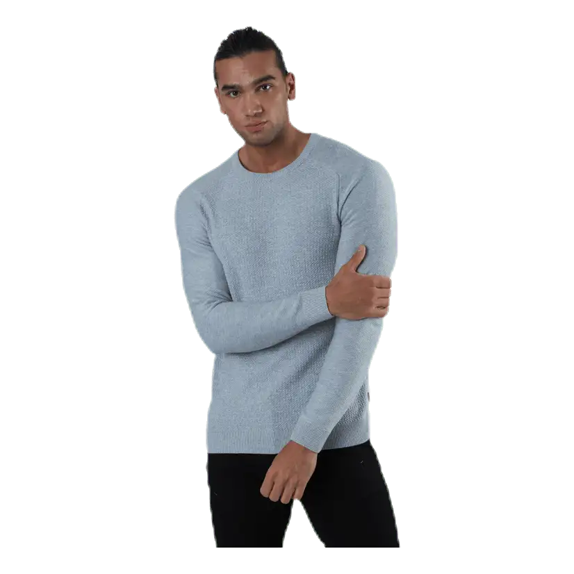 Adam Knit Crew Neck Grey