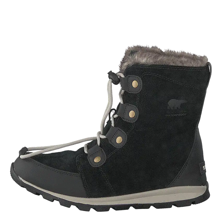 Youth Whitney Suede 010, Black, Dark Stone