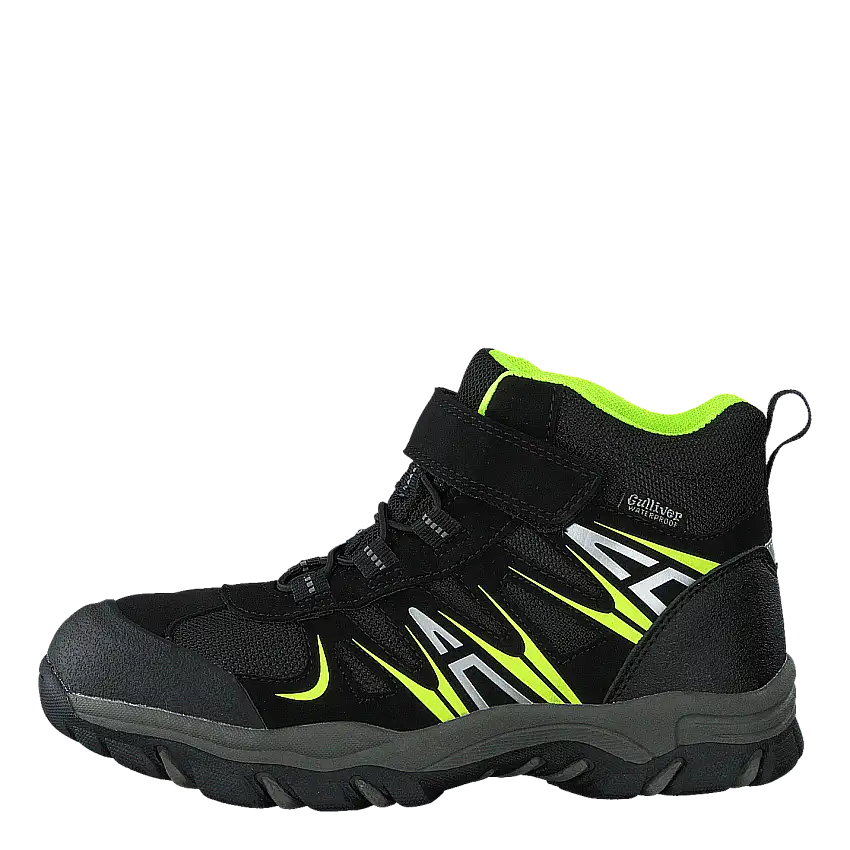 430-2387 Waterproof Warm Lined Black/lime