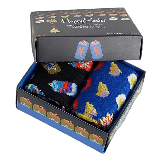 2-pack Friday Night Socks Gift Multi Color
