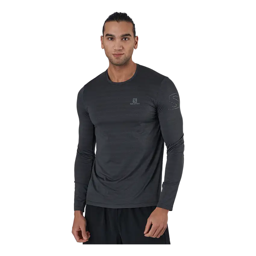 Xa Long Sleeve Tee M Black/heather