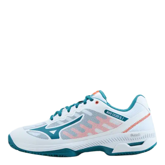 Wave Exceed Sl 2 Cc White / Harbor Blue / Firecrac