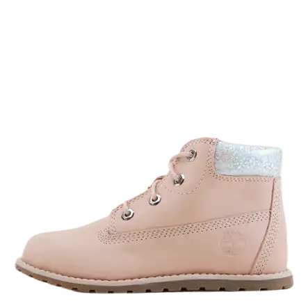 Pokey Pine 6in Boot With Side Cameo Rose