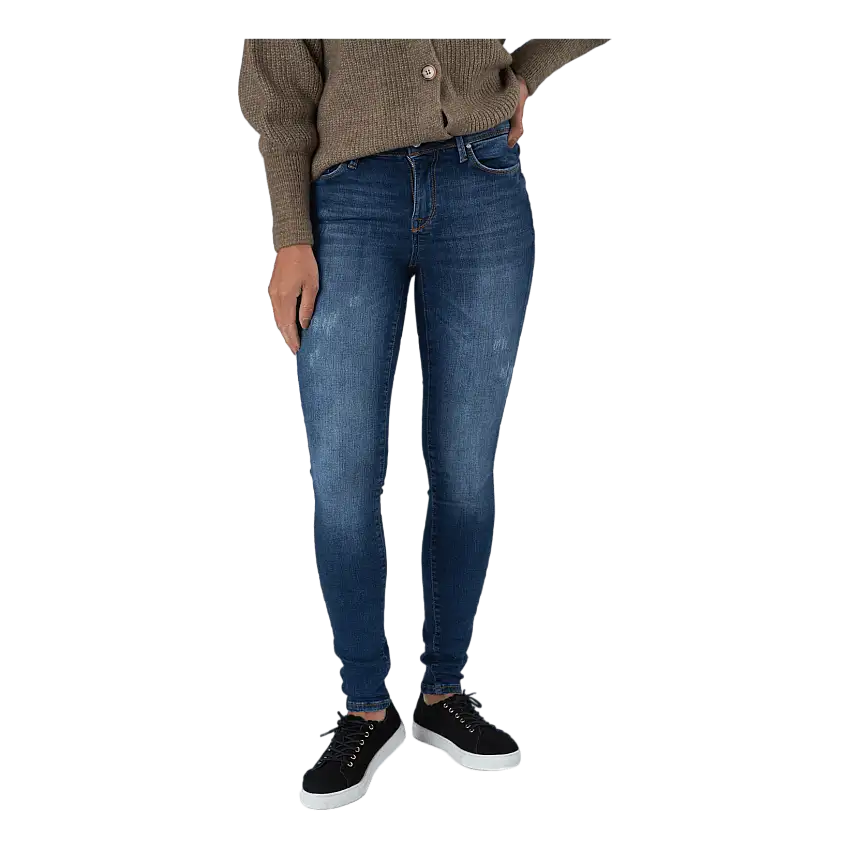 Onlshape Life Reg Sk Rea703 Dark Blue Denim