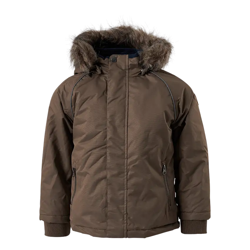 Nmmsnow03 Jacket Lux 2fo Chocolate Chip