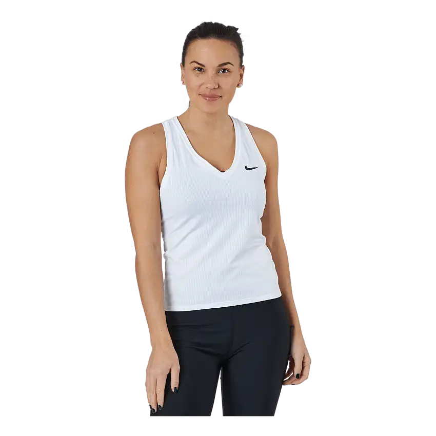 NikeCourt Victory Women's Tennis Tank WHITE/BLACK