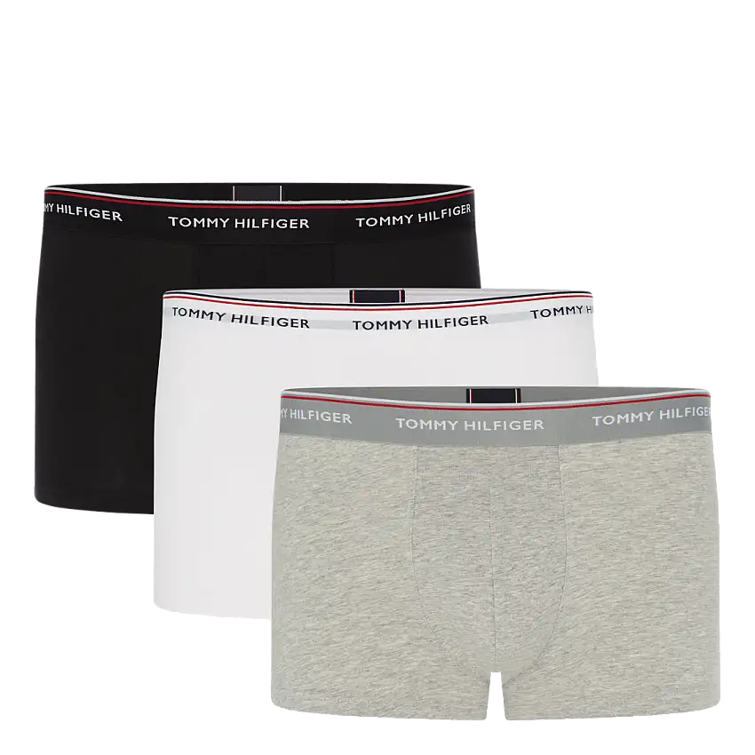 3p Trunk, 004 Black/grey Heather/white