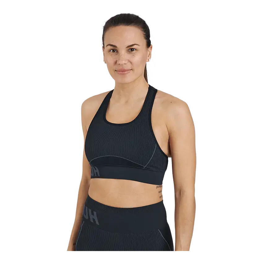 Hmlte Christel Seamless Sports Black/asphalt Melange