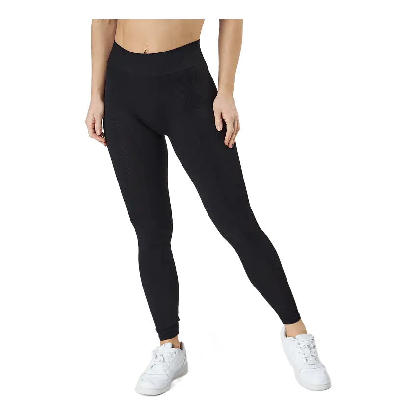 Pcsymmi Rib Leggings Bc Black