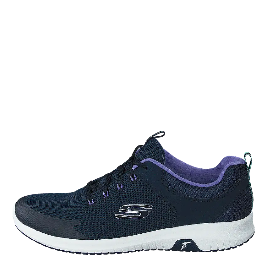 Womens Navy Purple