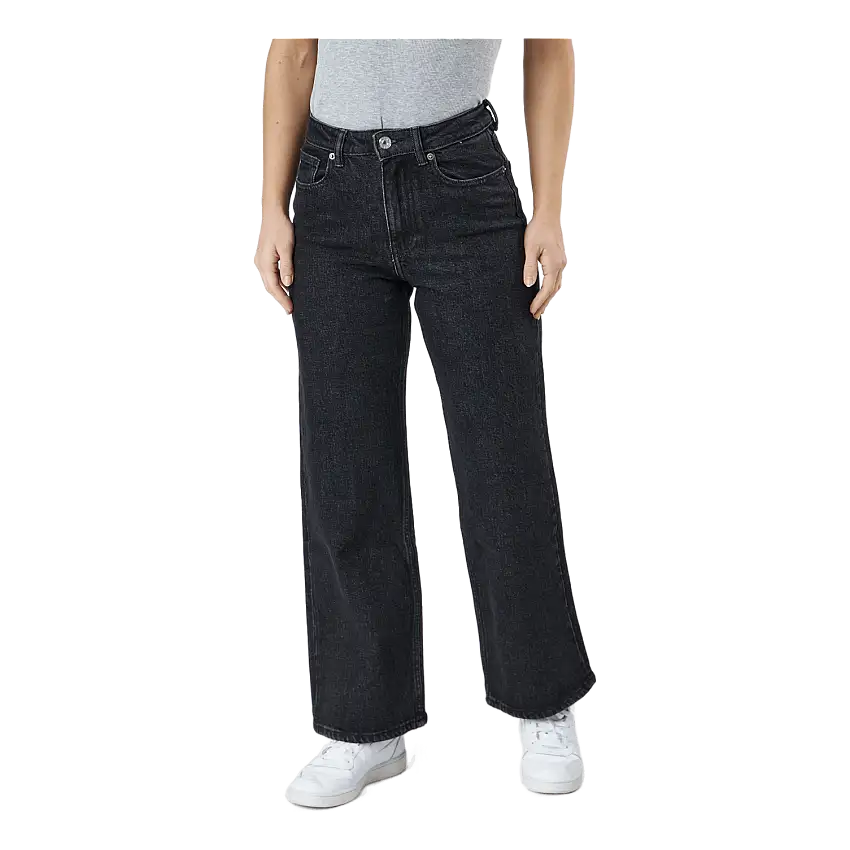 Onljuicy Hw Wide Leg Rea244 No Black Denim