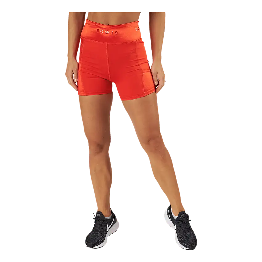 Zoe Hotpants Red Metallic