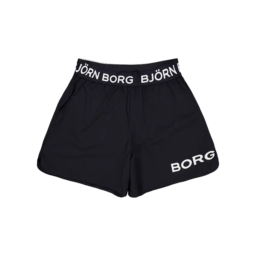 Borg Short Shorts Black Beauty