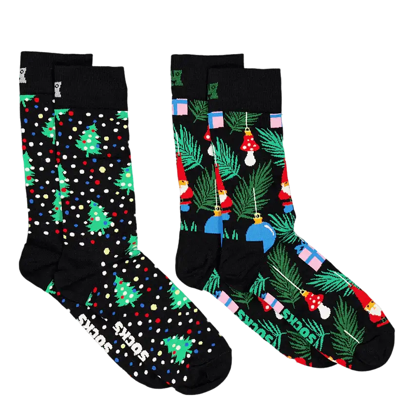 2-pack Holiday Tree Gift Set Black