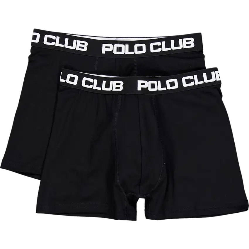 William 2-pack Boxer Black