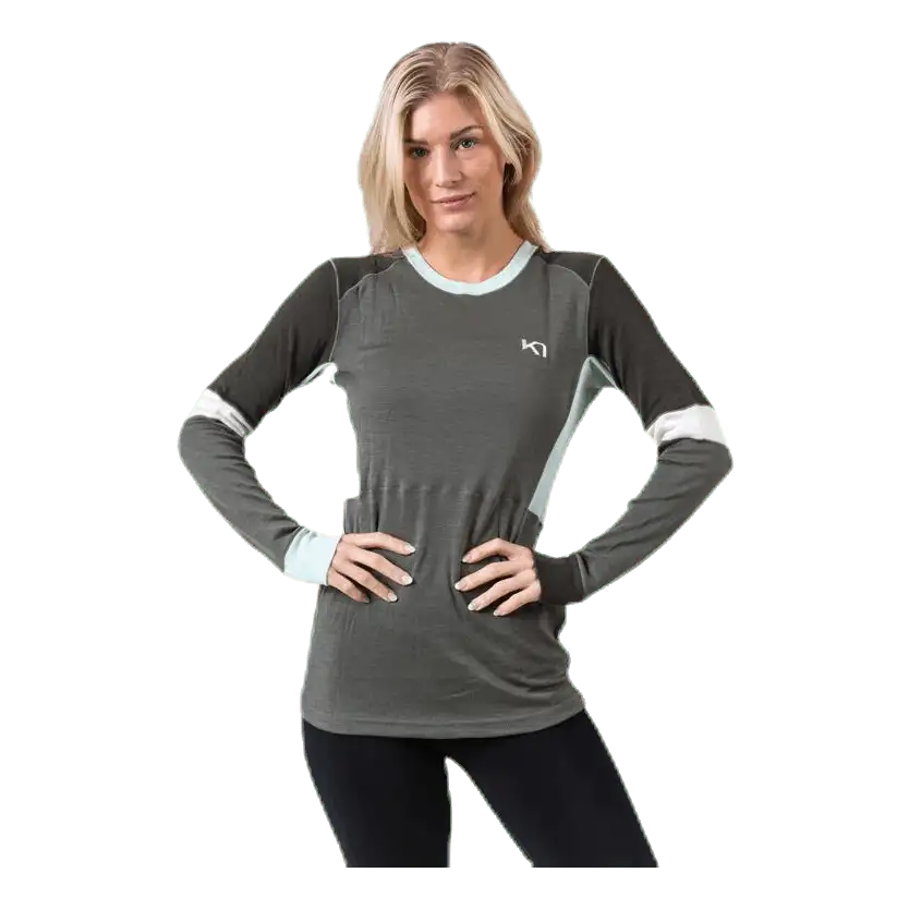 Yndling Long Sleeve Shirt Blue/Green