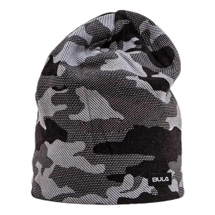 Camo Printed Wool Beanie Patterned/Grey