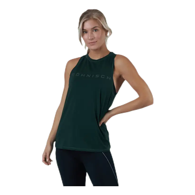 Clara Loose Singlet Green
