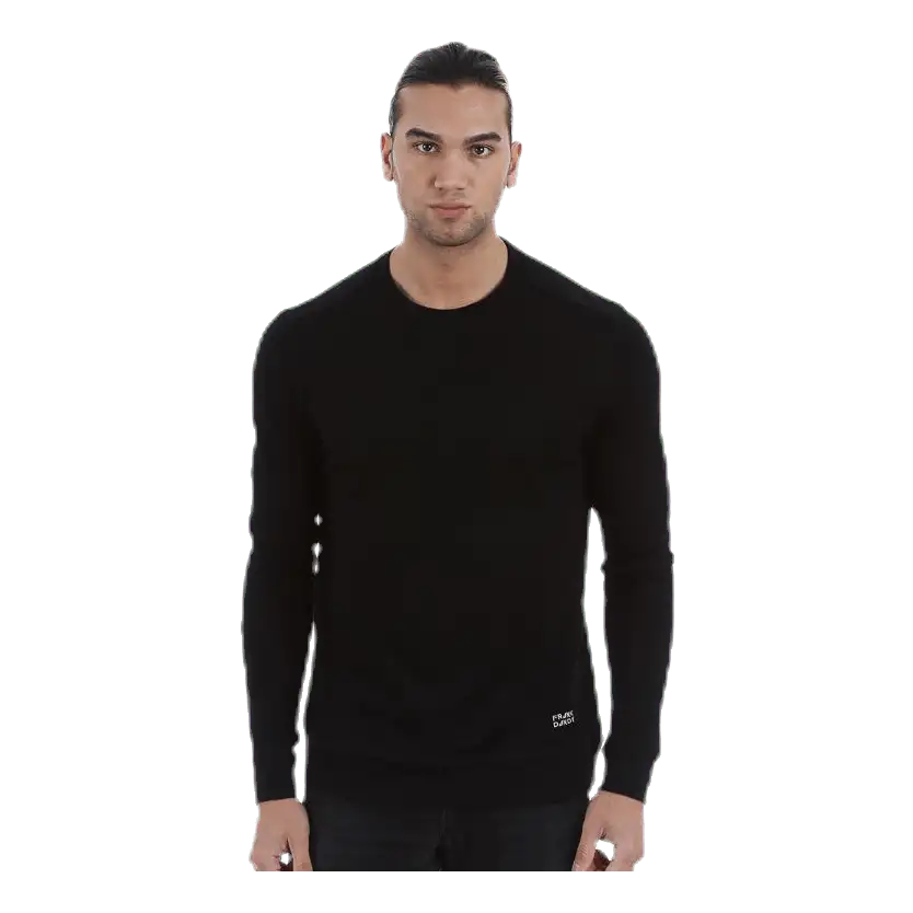 Bamboo Merino Sweatshirt Black