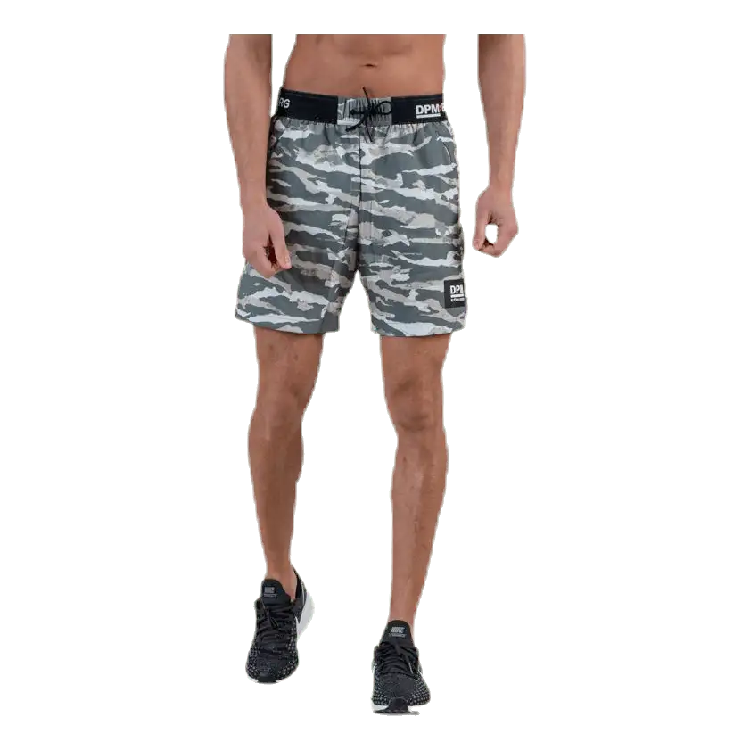 Attis 7" Woven Shorts Green/Grey