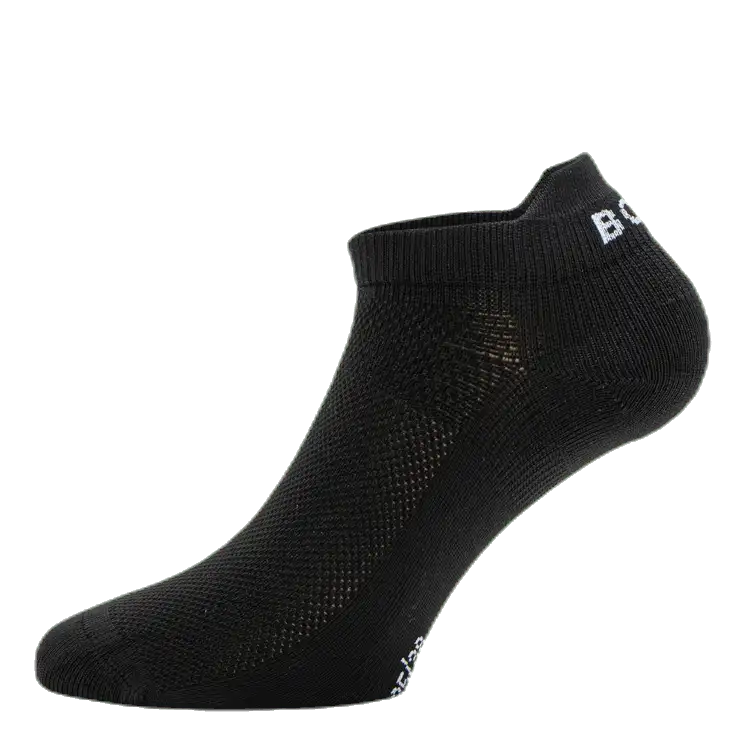 Solid Step Sock Black