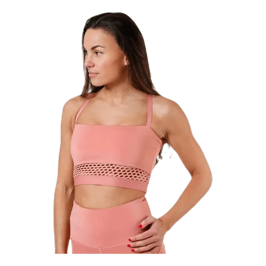 Waverly Mesh Bra Pink