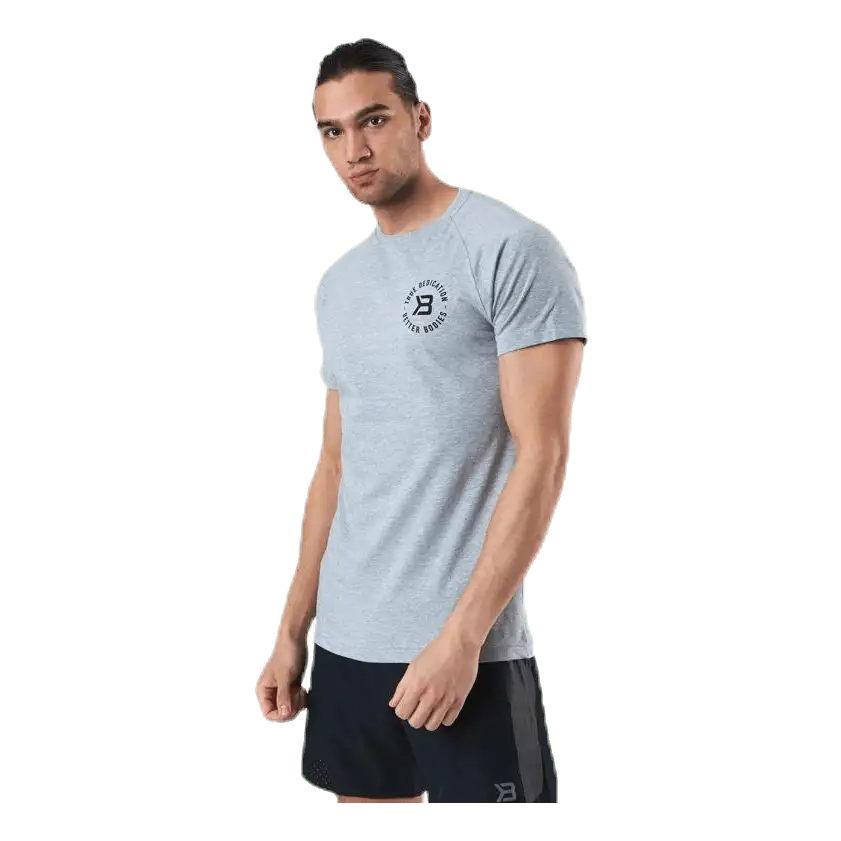 Gym Tapered Tee Grey
