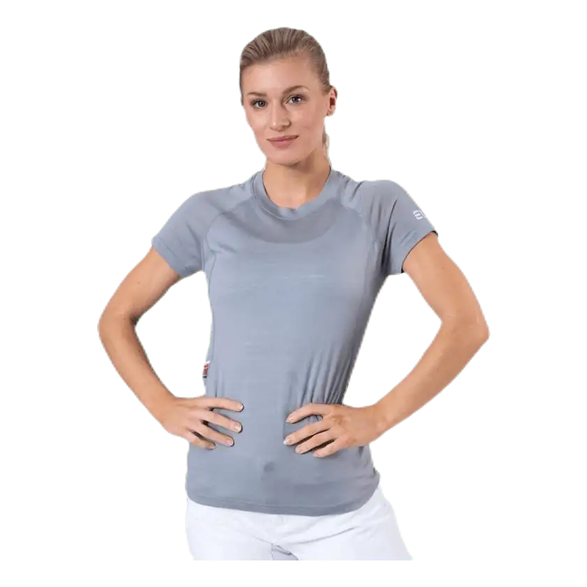 Zeal Merino Tee Grey