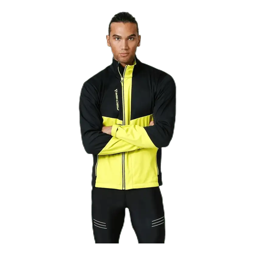 Östersund WS Jacket Black/Yellow