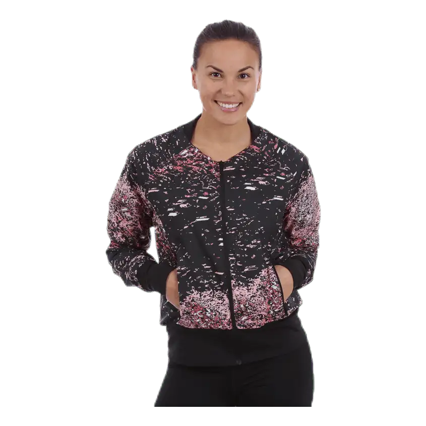 AW Interlect Bomber Jacket Pink