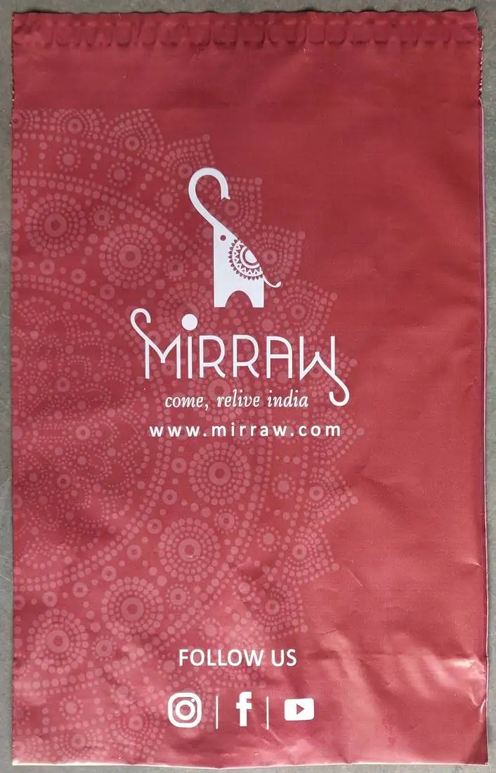 ( 18 x 24)-100 mirraw printed courier bags with pod jacket