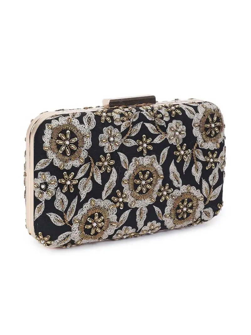 Royale black beauty clutch
