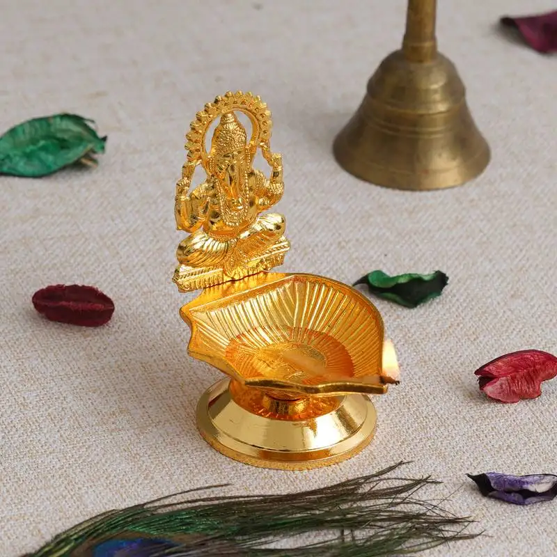 1 lord ganesha idol decorative diya