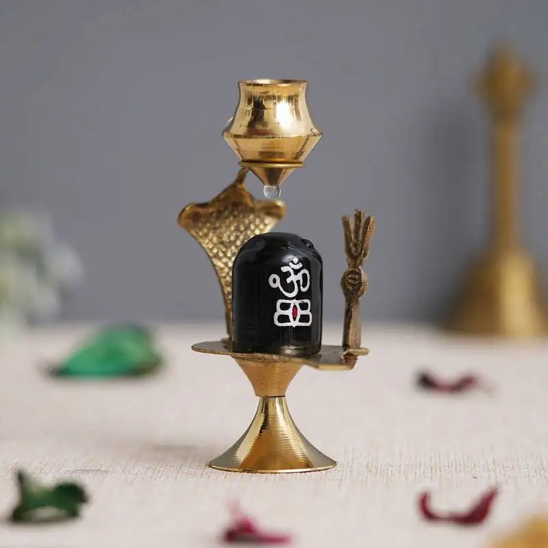 1 shivling with naag devta statue