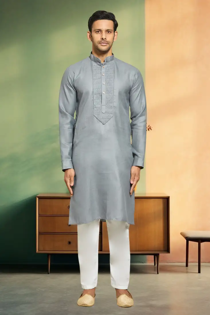 White plain satin kids frocks