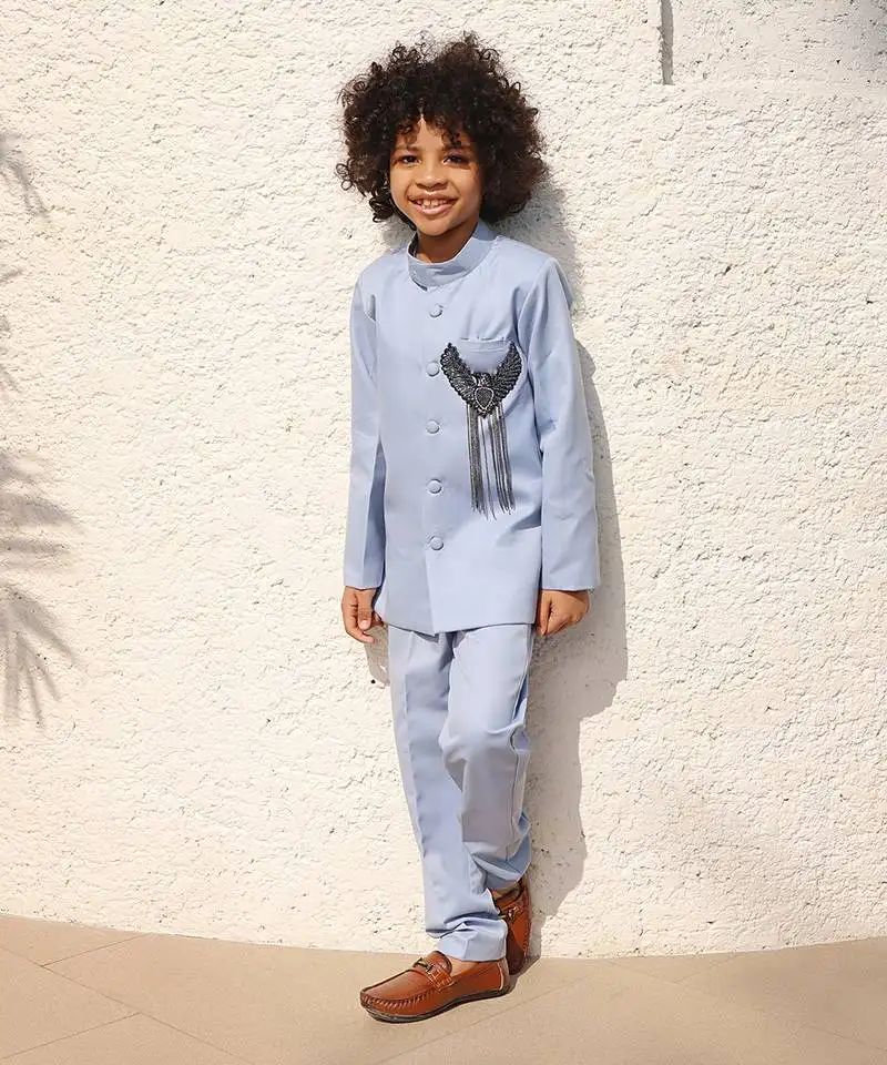 Blue bandgala with pant