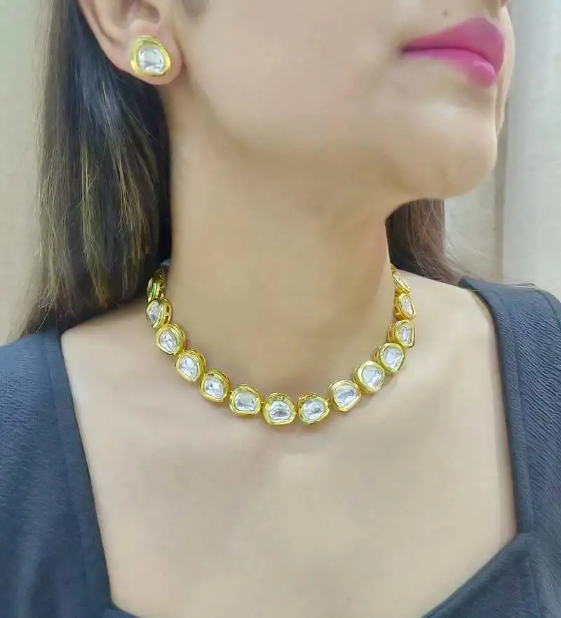 Amiya kundan necklace set
